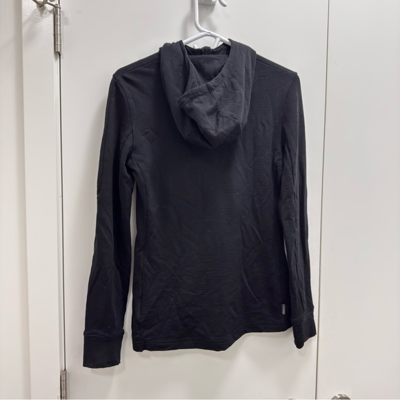 Icebreaker Men's Merino 260 Quantum Long Sleeve 2 way Zip Hoodie great for sprin - Picture 4 of 17